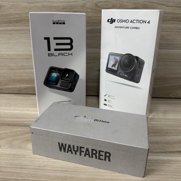 DJI Osmo Action 4 ou GoPro Hero 13 ou Óculos Rayban Meta ou 2K NO PIX
